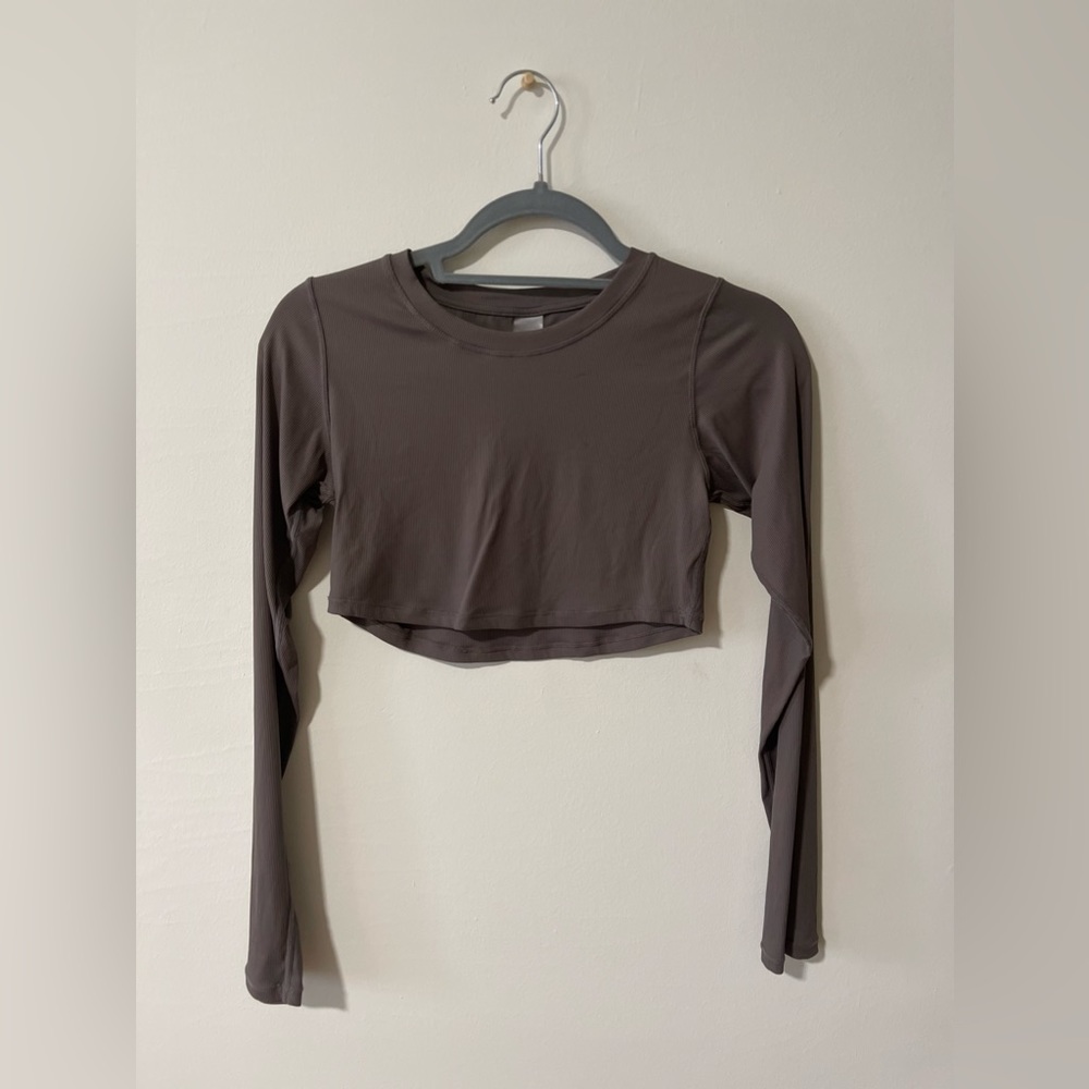 Long Sleeve Crop Top